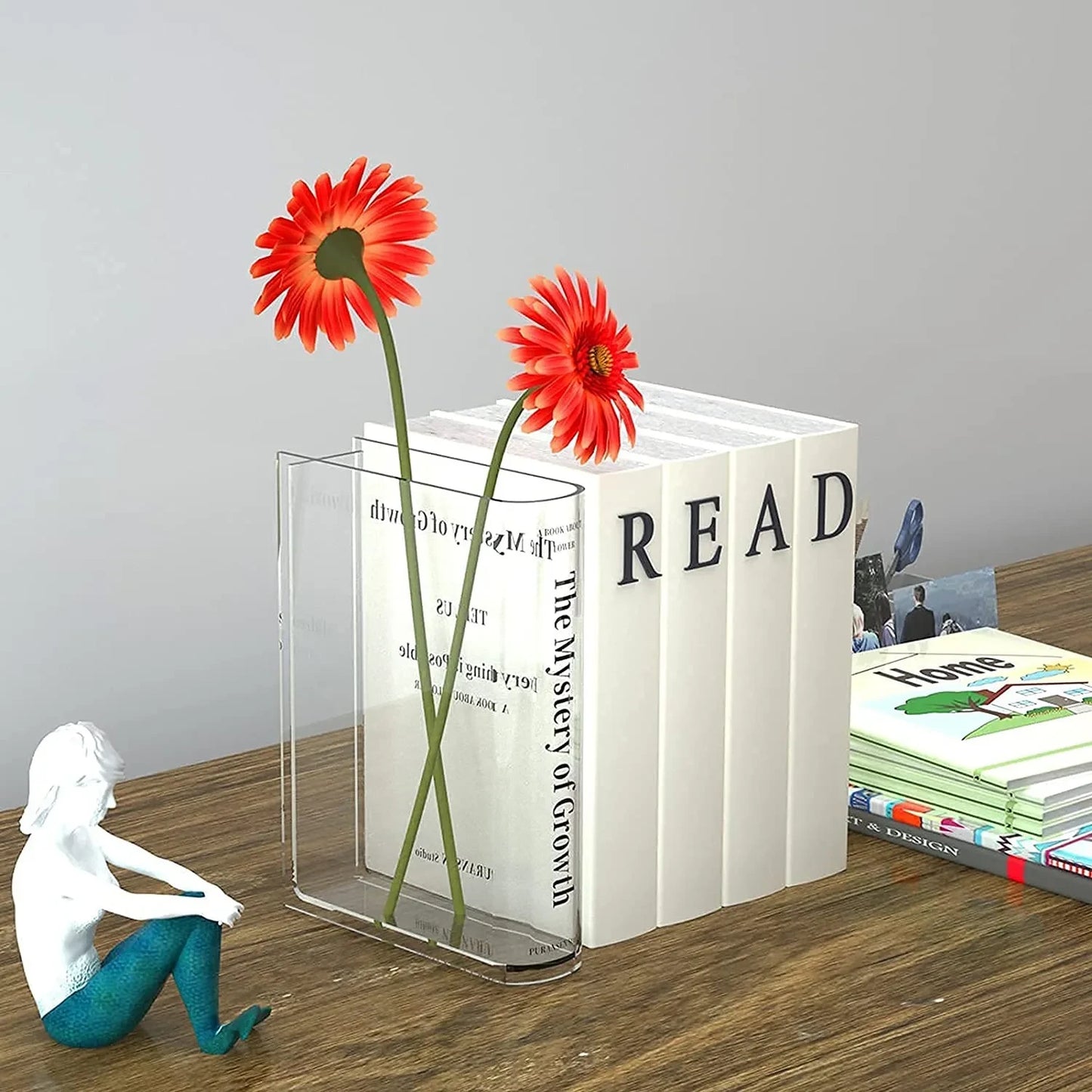 Book Vase Flower