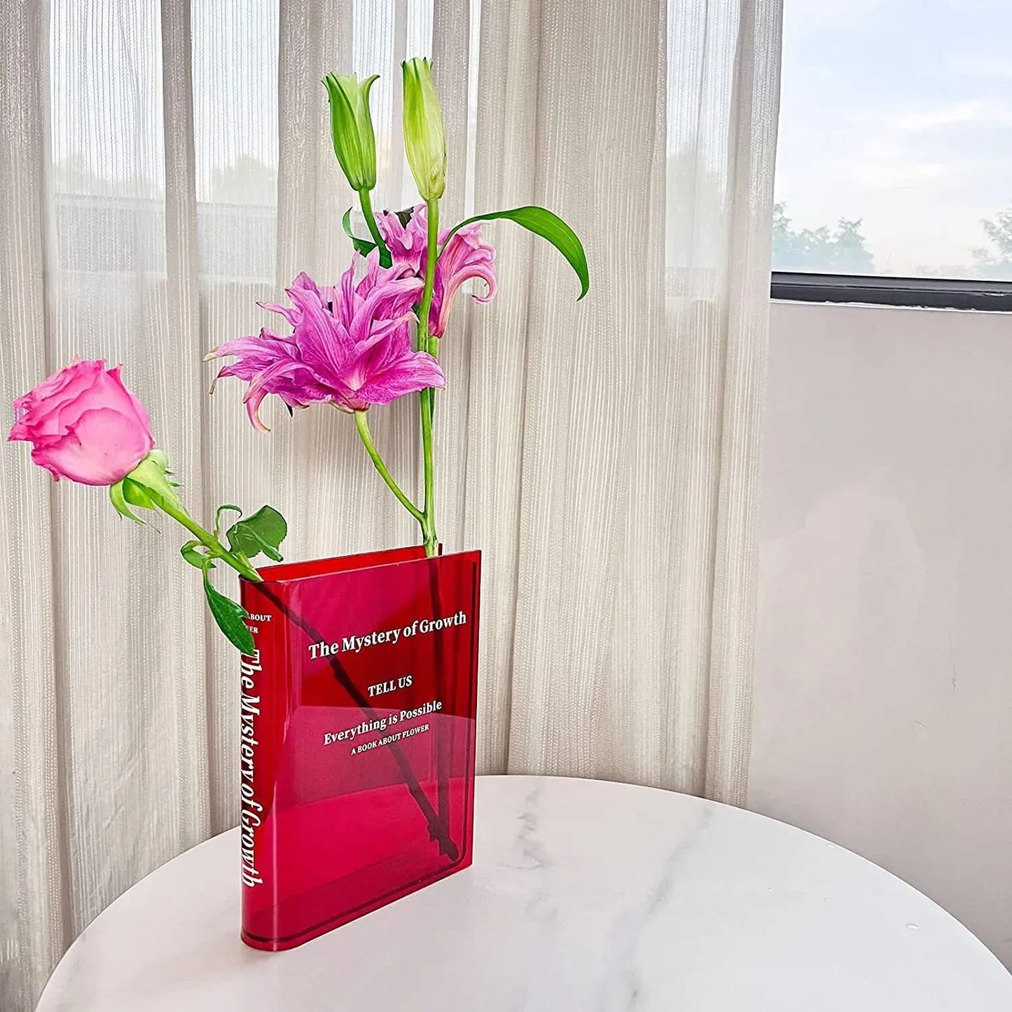 Book Vase Flower