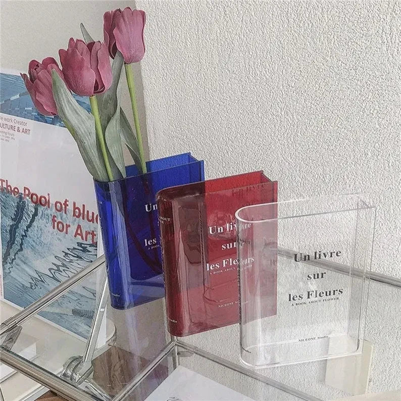 Book Vase Flower