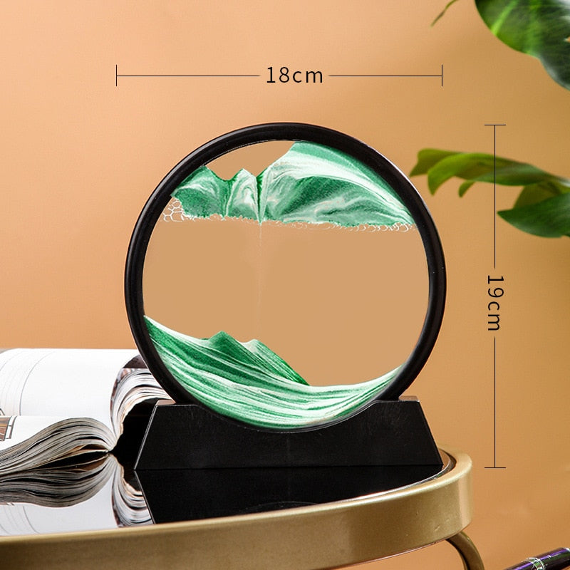 3D Moving Sand Table Lamp