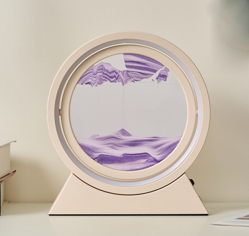 3D Moving Sand Table Lamp