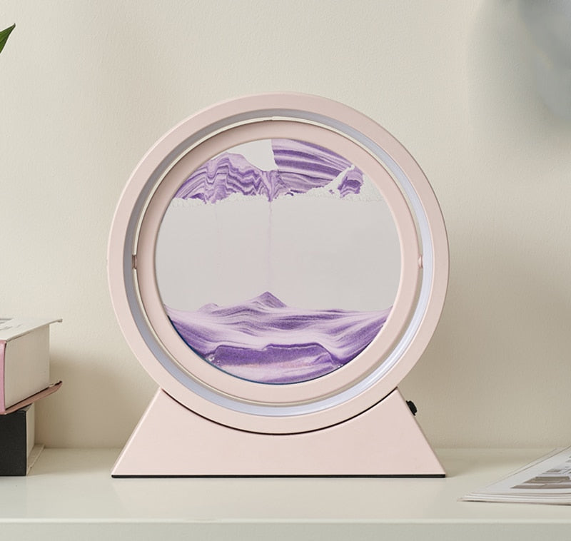 3D Moving Sand Table Lamp