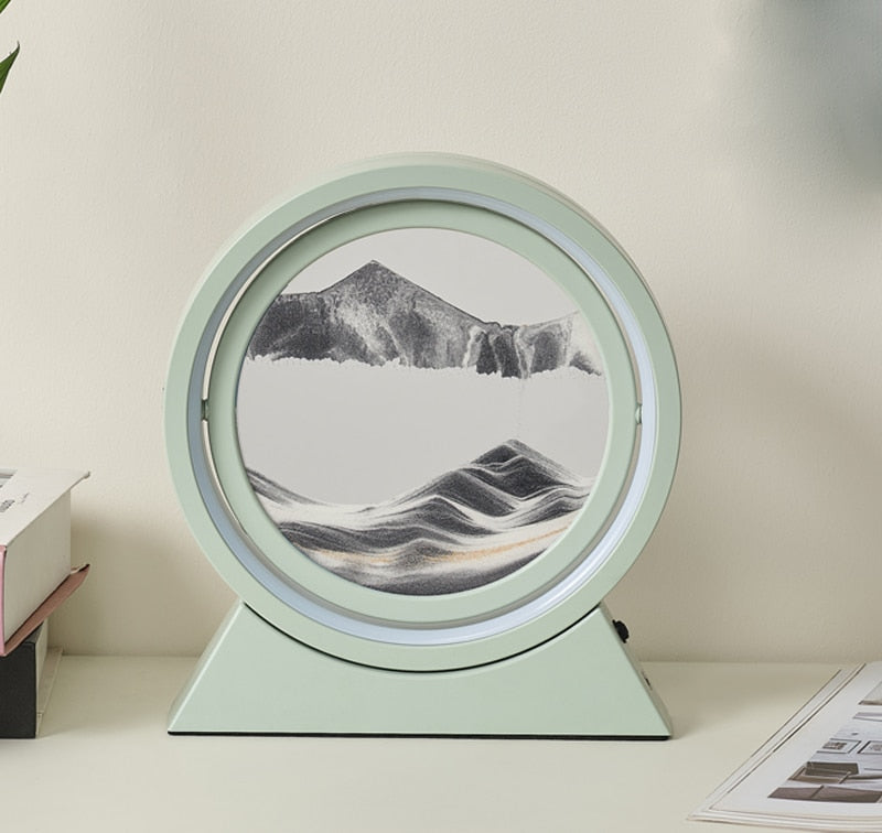3D Moving Sand Table Lamp