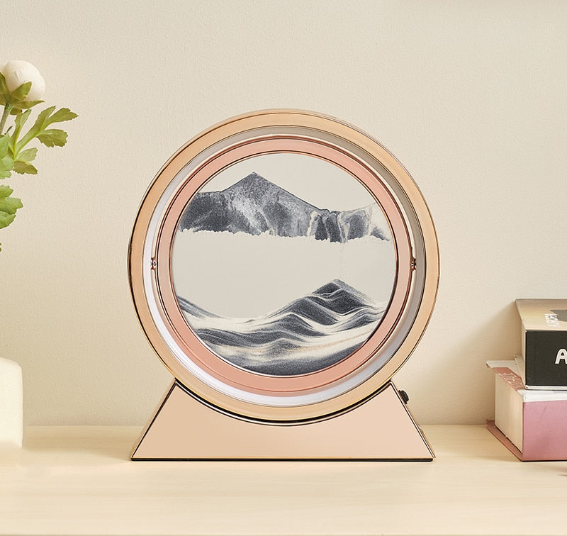 3D Moving Sand Table Lamp