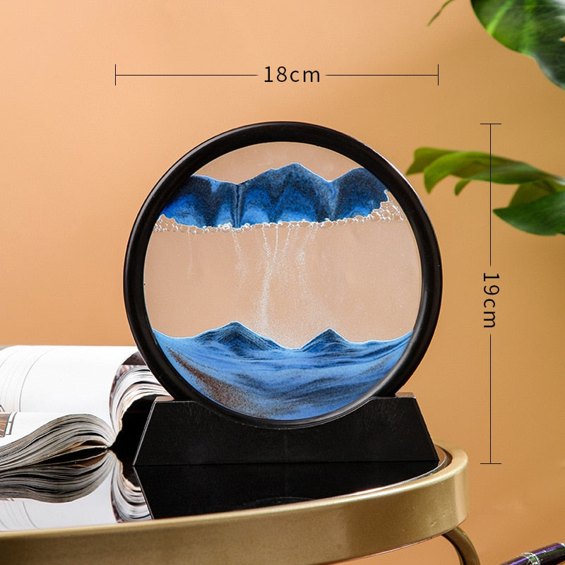 3D Moving Sand Table Lamp