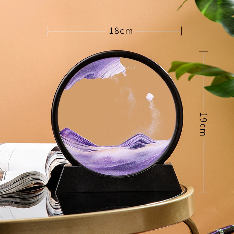 3D Moving Sand Table Lamp