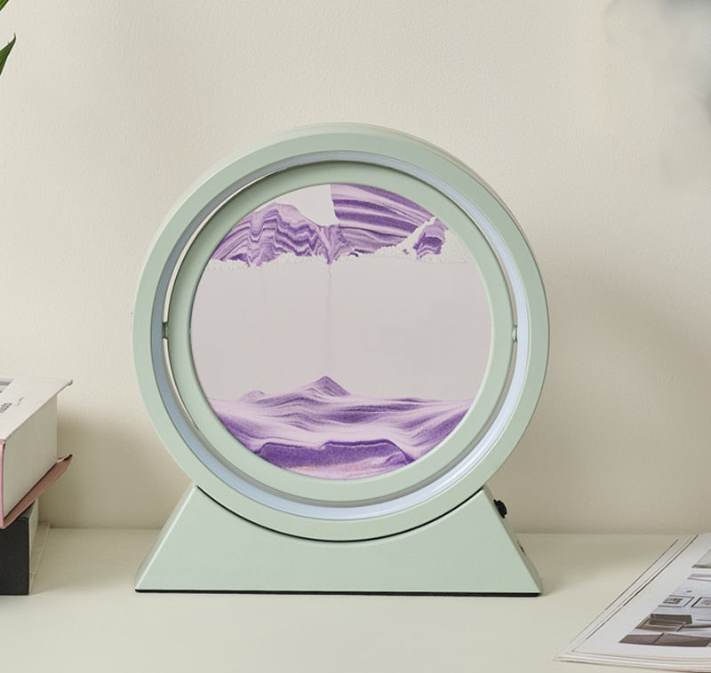 3D Moving Sand Table Lamp