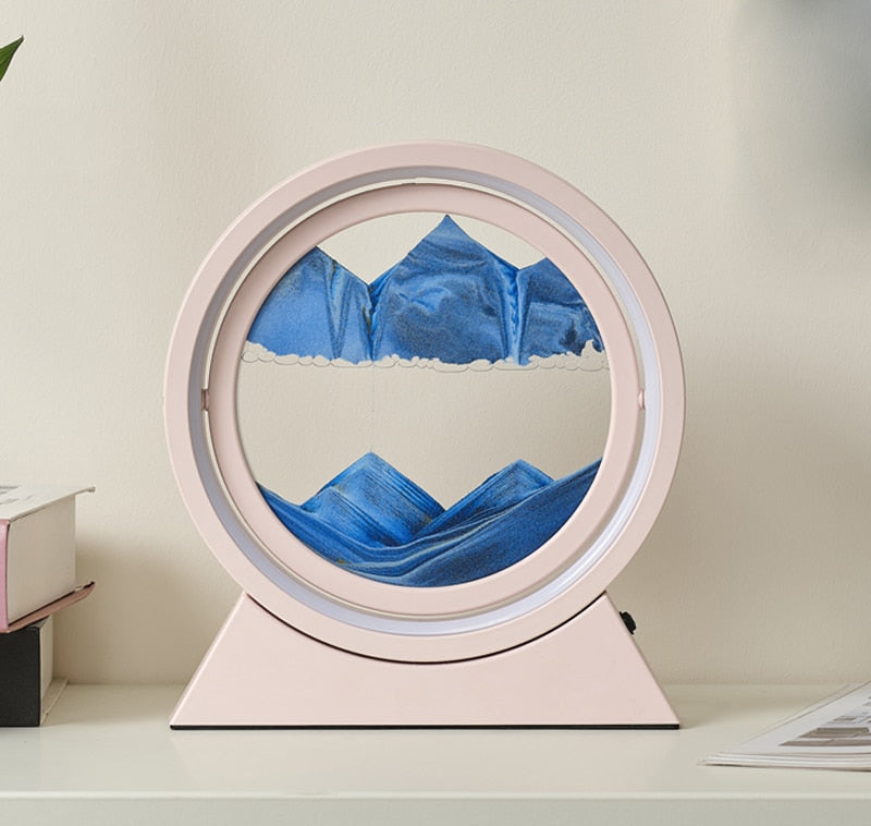 3D Moving Sand Table Lamp