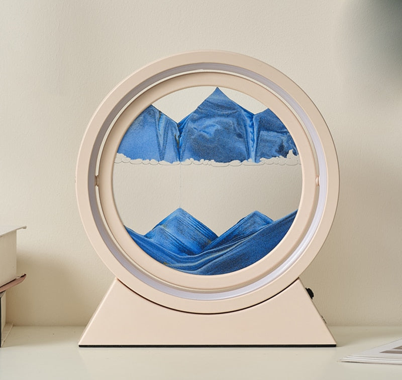 3D Moving Sand Table Lamp