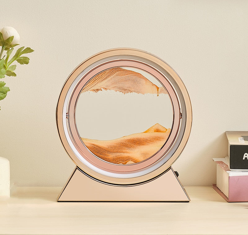 3D Moving Sand Table Lamp