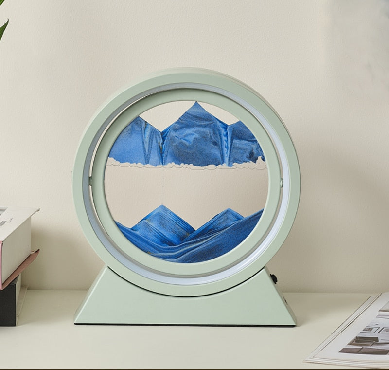 3D Moving Sand Table Lamp