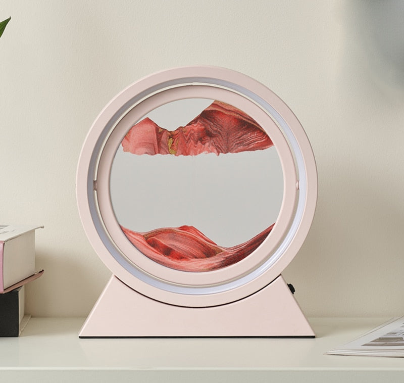 3D Moving Sand Table Lamp