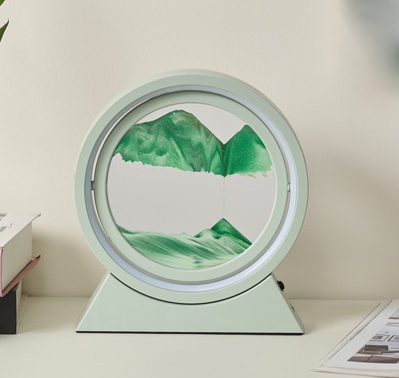 3D Moving Sand Table Lamp