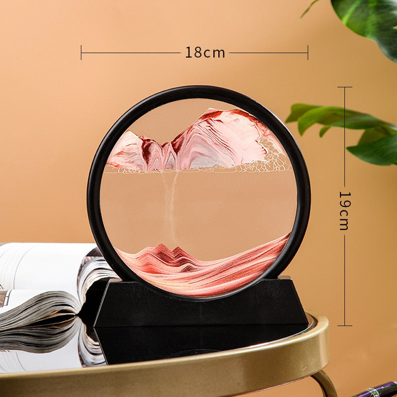 3D Moving Sand Table Lamp