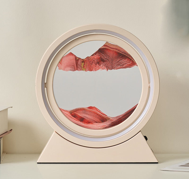 3D Moving Sand Table Lamp
