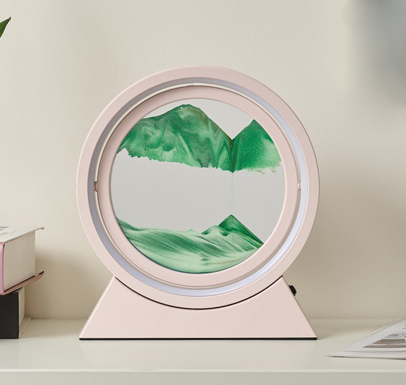 3D Moving Sand Table Lamp