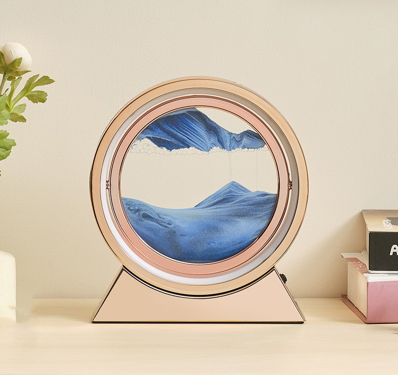 3D Moving Sand Table Lamp