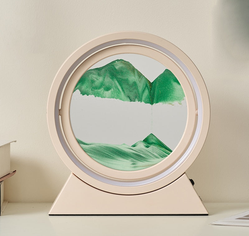 3D Moving Sand Table Lamp