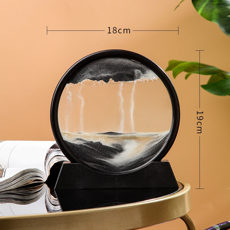 3D Moving Sand Table Lamp