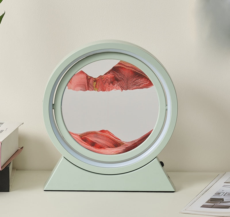 3D Moving Sand Table Lamp