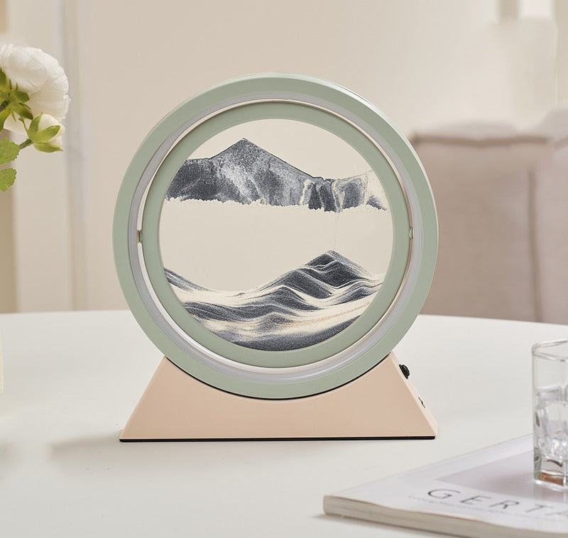 3D Moving Sand Table Lamp