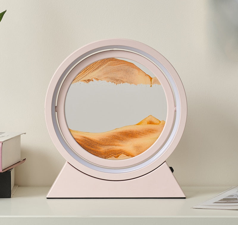 3D Moving Sand Table Lamp