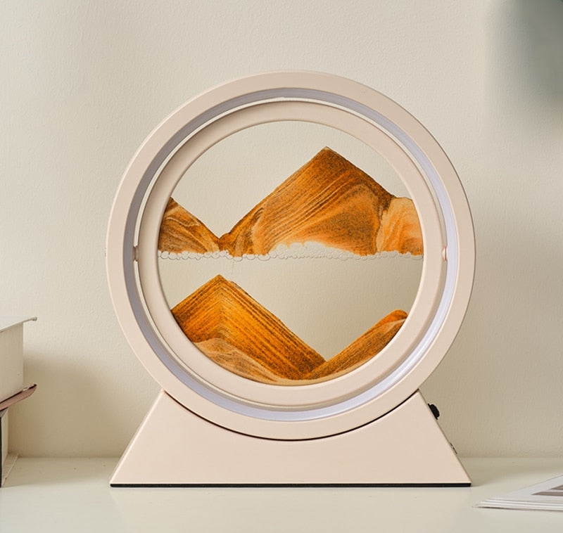 3D Moving Sand Table Lamp