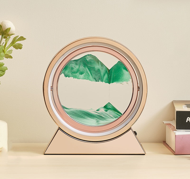 3D Moving Sand Table Lamp