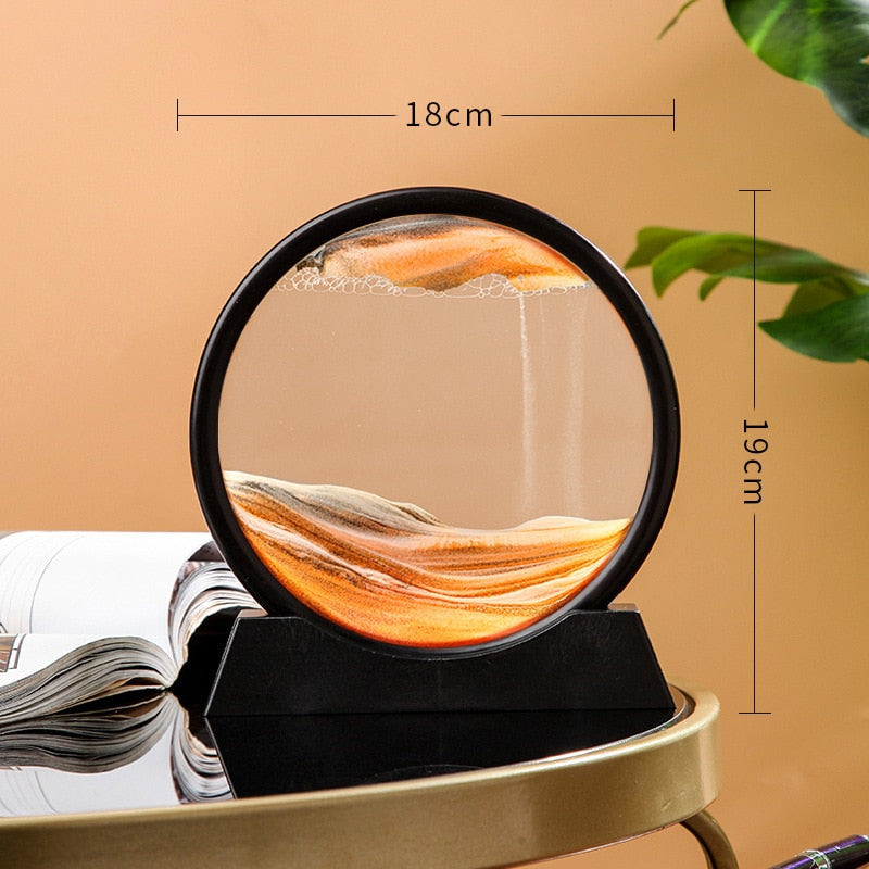3D Moving Sand Table Lamp