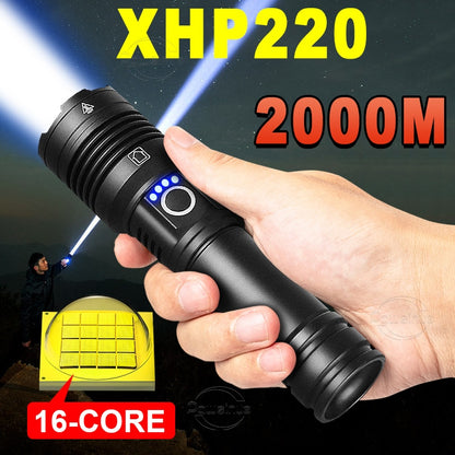 Multifunctional Rechargeable Flashlight