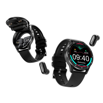 Smart Watch with Earbuds 2 in 1