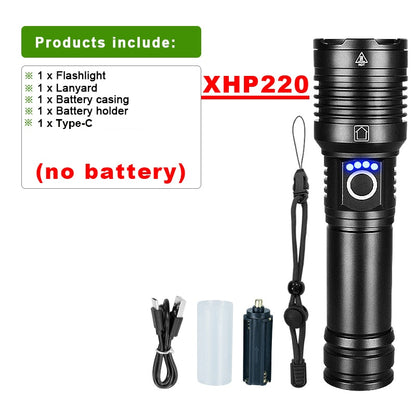 Multifunctional Rechargeable Flashlight