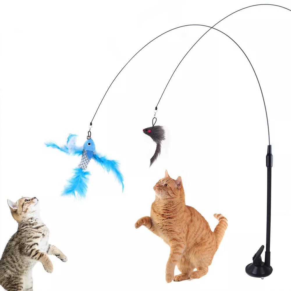 INTERACTIVE BIRD CAT TOY