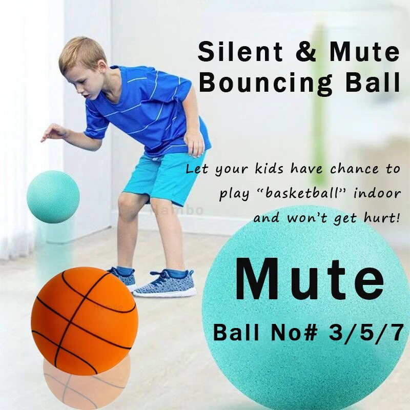 Silent Bouncing Basketball