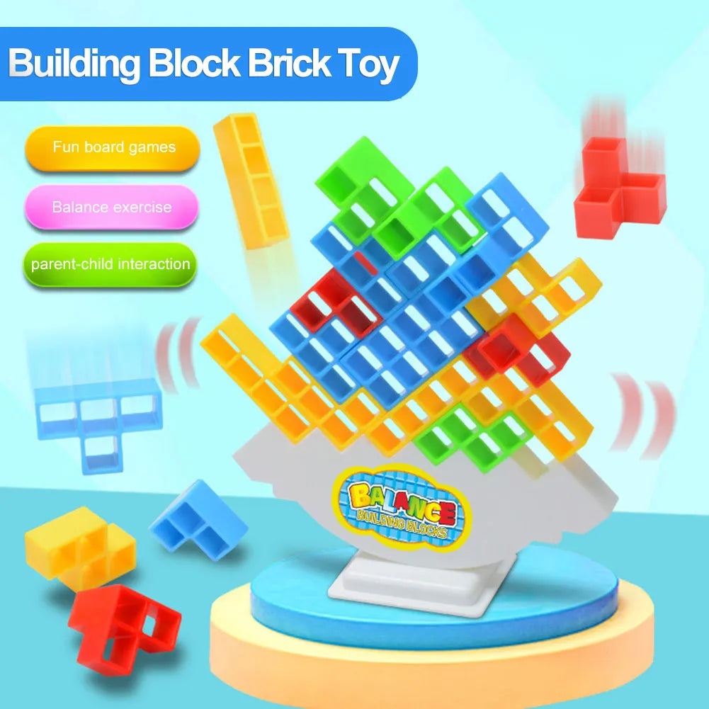 TetraTower Stacking Game