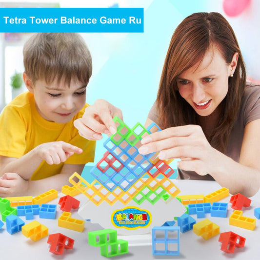 TetraTower Stacking Game