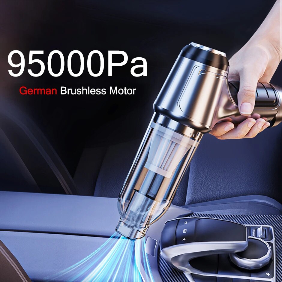 WIRELESS HANDHELD CAR VACUUM CLEANER