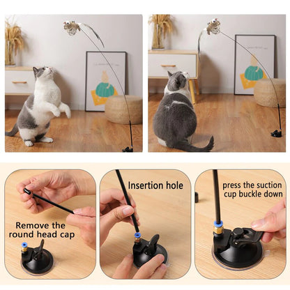 INTERACTIVE BIRD CAT TOY