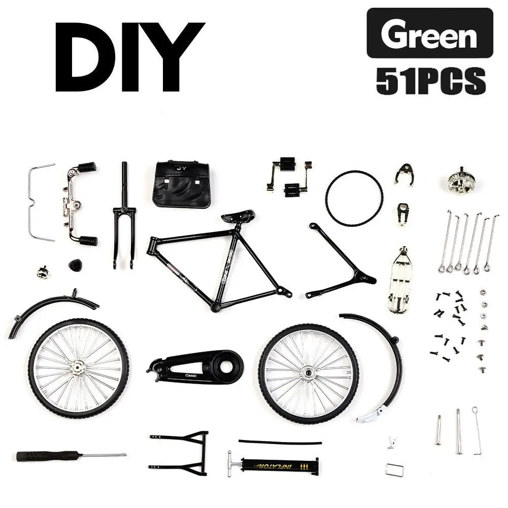 DIY Mini Bicycle 1:10 Scale