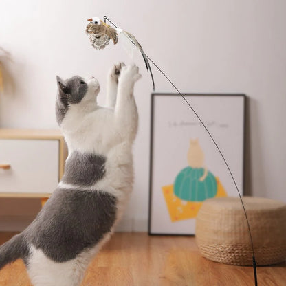 INTERACTIVE BIRD CAT TOY