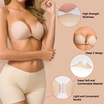 Invisible Self-Adhesive Push Up Bra