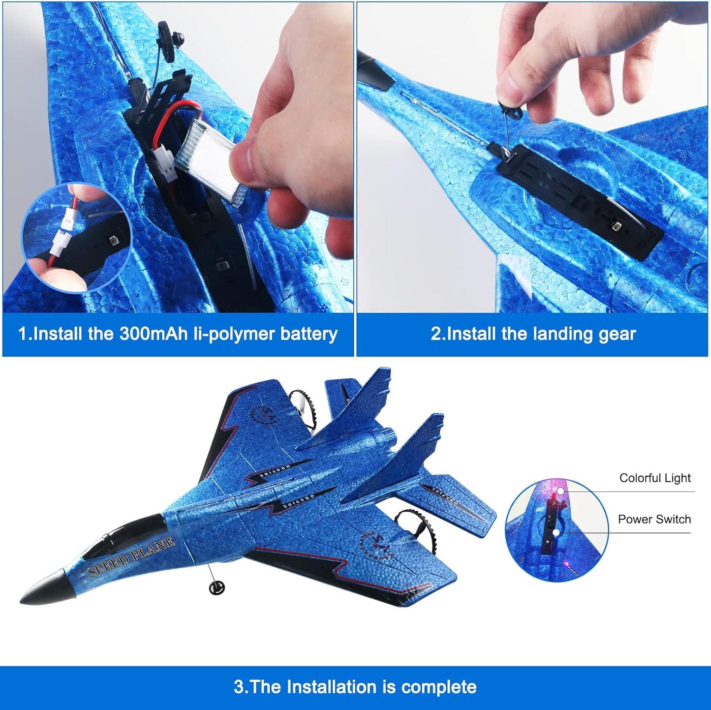 Remote Control Wireless Airplane Toy