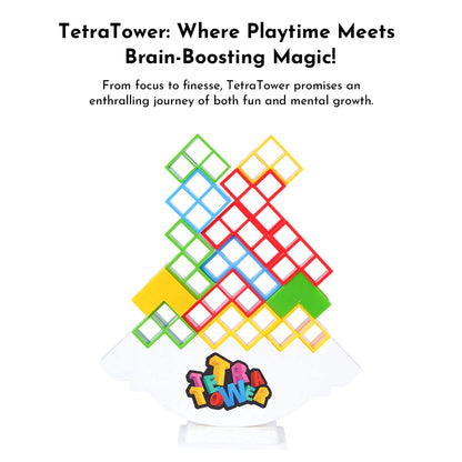 TetraTower Stacking Game